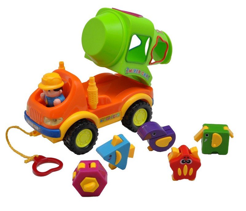 Betoniarka - zabawka edukacyjna dla dzieci